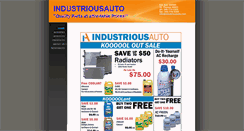 Desktop Screenshot of industriousauto.com